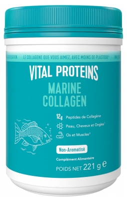 Vital Proteins Marine Collagen Peau Cheveux et Ongles 221 g