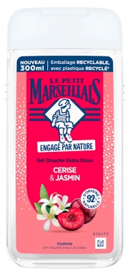 Le Petit Marseillais Gel Douche Hydratant Extra Doux Cerise & Jasmin 250 ml
