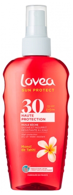 Lovea Huile Sèche Monoï de Tahiti SPF30 150 ml