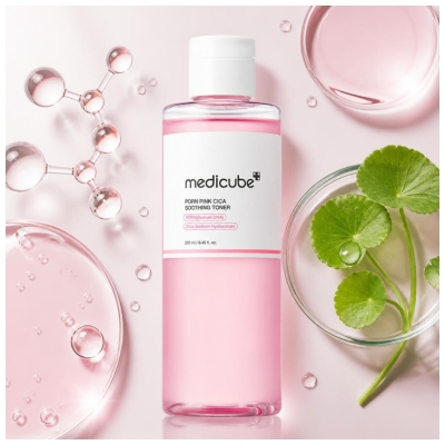 Medicube PDRN Pink Cica Soothing Toner Lotion 250 ml