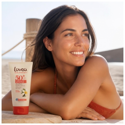 Lovea Sun Protect Lait Hydratant Monoï de Tahiti SPF50+ 150 ml