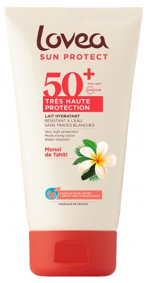 Lovea Sun Protect Lait Hydratant Monoï de Tahiti SPF50+ 150 ml