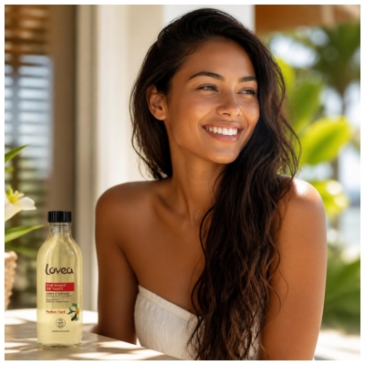Lovea Pur MonoÏ de Tahiti Tiaré Cheveux et Corps 100 ml