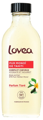 Lovea Pur MonoÏ de Tahiti Tiaré Cheveux et Corps 100 ml
