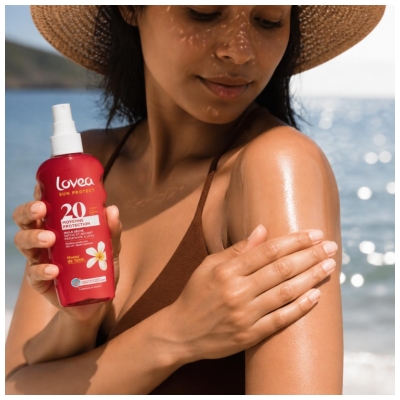 Lovea Huile Sèche Monoï de Tahiti SPF20 150 ml