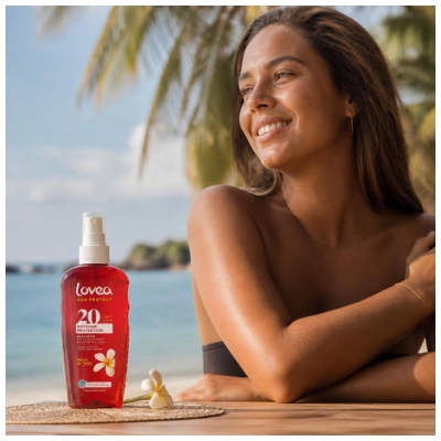 Lovea Huile Sèche Monoï de Tahiti SPF20 150 ml