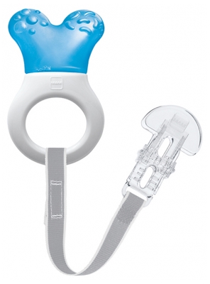 MAM Anneau de Dentition Réfrigérant - Avec Attache - Couleur : Bleu