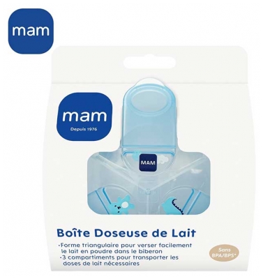 MAM Boite Doseuse de Lait - 3 Compartiments