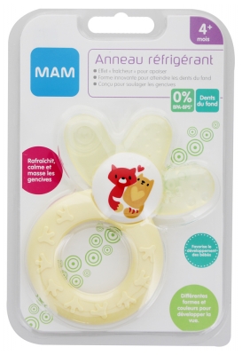 Mam Anneau de Dentition Réfrigérant - Couleur : Jaune