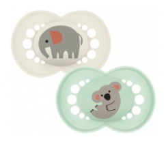 MAM 2 Sucettes Original Animaux Dès 18 Mois