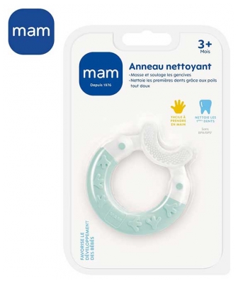 MAM Anneau de Dentition Nettoyant Dès 3 Mois