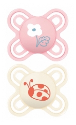 MAM Sucette Perfect Naissance - 0-2 Mois - Silicone - X2