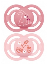 MAM Sucette Perfect Animaux - 18+ Mois - Silicone - X2