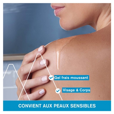 Uriage Derm-Phy Gel Surgras Dermatologique Visage et Corps 1 L