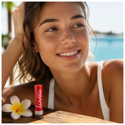 Lovea Stick Lèvres Hydratant Haute Protection Monoï de Tahiti SPF50 4 g