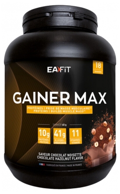 Eafit Gainer Max Construction Musculaire 1,1 kg - Parfum : Chocolat Noisette