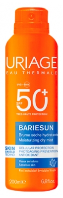 Uriage Bariésun Brume Sèche Hydratante Peaux Sensibles SPF50+ 200 ml