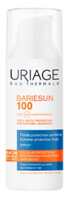 Uriage Bariésun 100 Fluide Protecteur Extrême Peaux Intolérantes au Soleil SPF50+ 50 ml