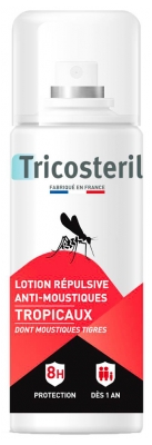 Tricosteril Lotion Répulsive Anti-Moustiques Tropicaux Dès 1 An 100 ml
