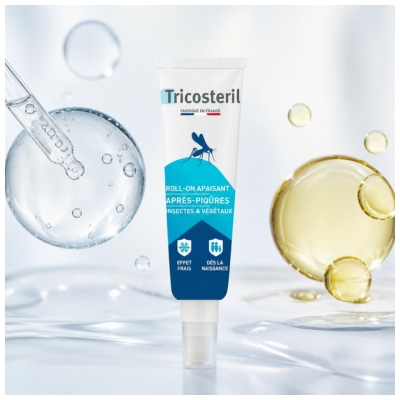 Tricosteril Flacon-Bille Apaisant Après-Piqûres Insectes & Végétaux 15 ml