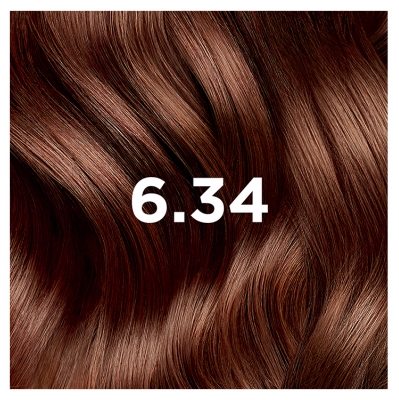 Phyto Couleur Coloration Permanente - Pigments Végétaux - Coloration : 6.34 Blond Foncé Cuivre Intense