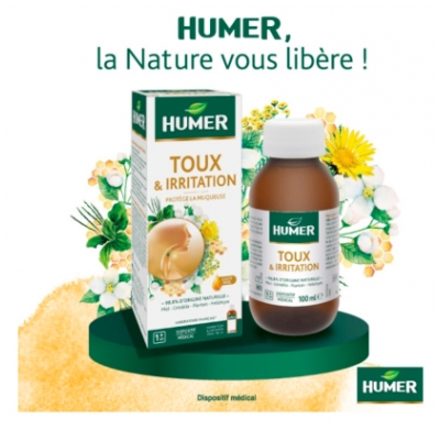 Humer Toux & Irritation Goût Miel 100 ml