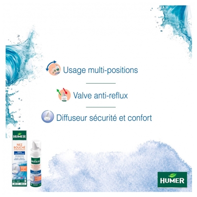 Humer Spray Nez Bouché - 100% Eau de Mer - +3Mois 50 ml