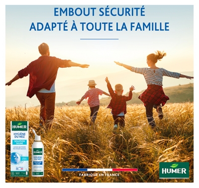 Humer Hygiène du Nez Quotidienne Eau de Mer Micro Diffusion Douce 100 ml