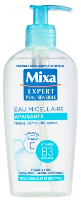 Mixa Eau Micellaire Apaisante Peaux Sensibles et Sèches 200 ml