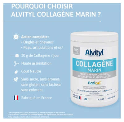 Alvityl Collagène Marin 210 Grammes