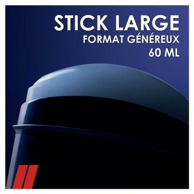 Mennen Déodorant Marine 24H Anti-Traces Stick Large 60 ml