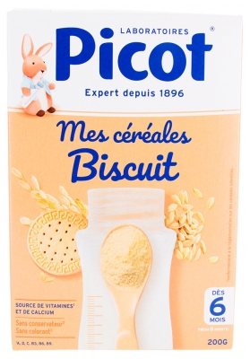 Picot Mes Céréales Dès 6 Mois Biscuit 200 g