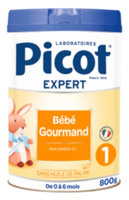 Picot Bébé Gourmand Lait 1er Âge de 0 à 6 Mois 800 g