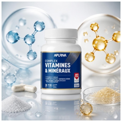 Apurna Complex 9 Vitamines & 5 Minéraux 30 Gélules