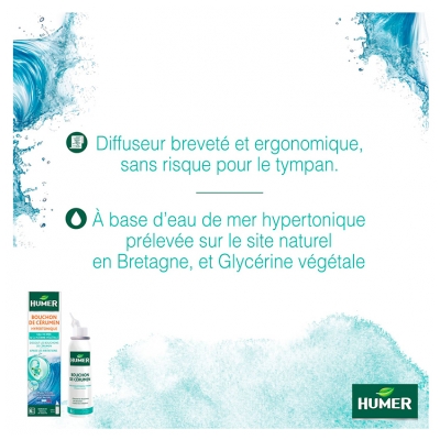 Humer Bouchon de Cérumen Spray Auriculaire 50 ml