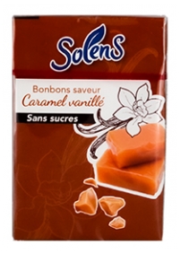 Solens Bonbons Caramel Vanillé Sans Sucres 66 g