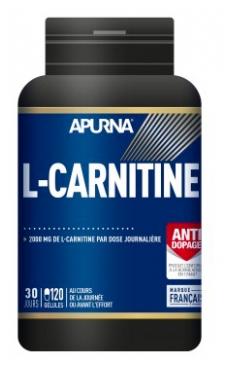 Apurna L-Carnitine Complément Alimentaire 120 Gélules