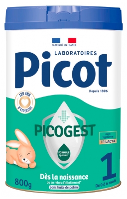 Picot Picogest Lait 1er Âge de 0 à 6 Mois 800 g 