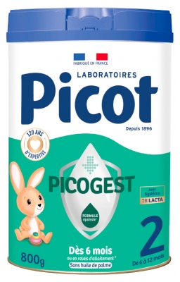 Picot Picogest Lait de Suite 2ème Âge de 6 à 12 Mois 800 g