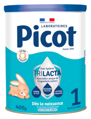 Picot Trilacta Lait 1er Âge de 0 à 6 Mois 400 g