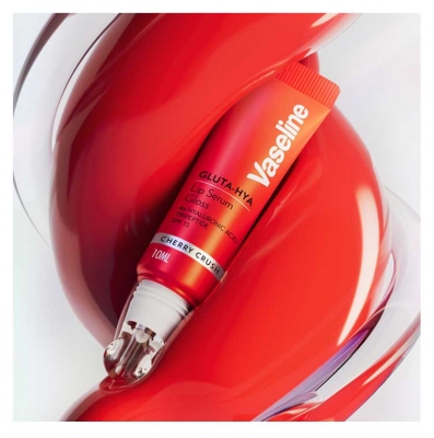 Vaseline Gluta-Hya Lip Sérum Gloss Teinté Lèvres Repulpant 10 ml - Teinte : Cherry Crush