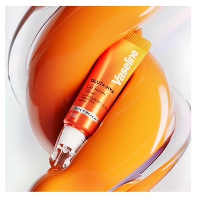 Vaseline Gluta-Hya Lip Sérum Gloss Teinté Lèvres Repulpant 10 ml - Teinte : Juicy Peach