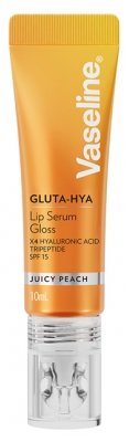Vaseline Gluta-Hya Lip Sérum Gloss Teinté Lèvres Repulpant 10 ml - Teinte : Juicy Peach