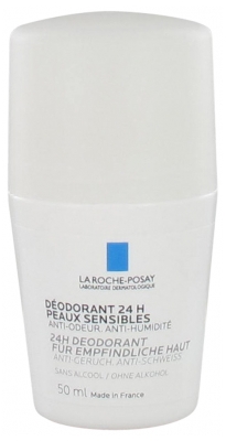 La Roche-Posay Déodorant Peaux Sensibles 24H Bille 50 ml