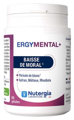 Nutergia Ergymental+ Baisse de Moral 60 Gélules