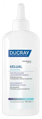 Ducray Kelual Squanorm Anti-Pelliculaire Lotion Rafraîchissante Sans Rinçage 190 ml