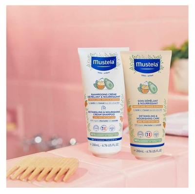Mustela Shampoing Crème Nourrissant & Démêlant 200 ml 