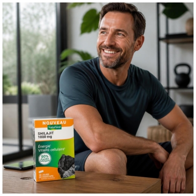 Naturland Shilajit 1000 mg Complément Alimentaire 60 Végécaps