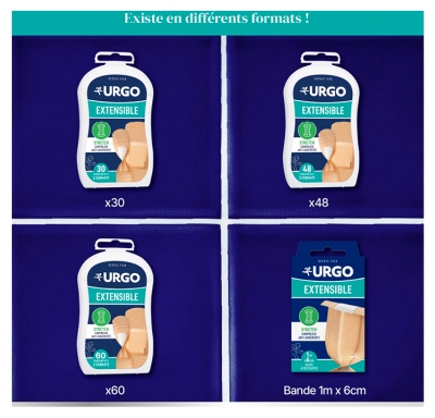Urgo Extensible Stretch 2 Formats 30 Pansements