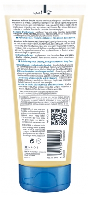 Bioderma Atoderm Huile de Douche Visage et Corps Peau Sujette à l'Eczéma Atopique 100 ml